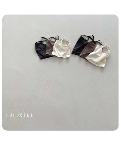 35[予約]nunubiel madeleine sleeveless