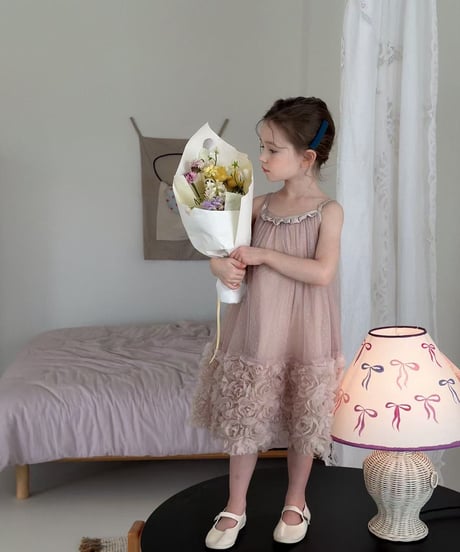 18[予約]aiai rose bloom dress