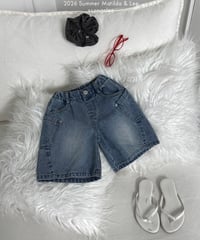71[予約]matilda&lee pocket denim pants