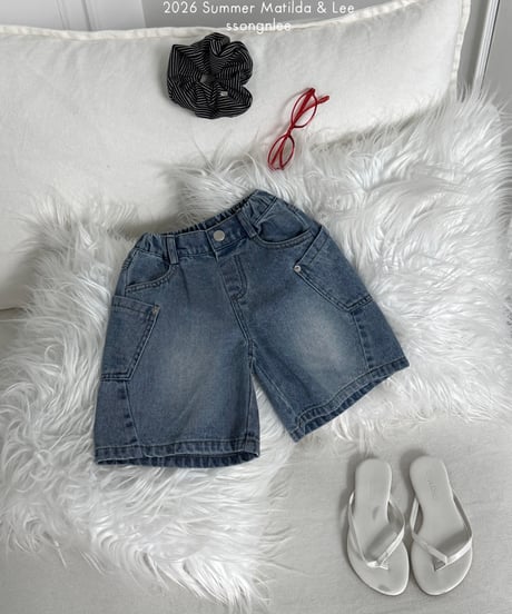 71[予約]matilda&lee pocket denim pants