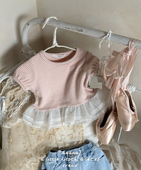 19[予約]BANANAJ peach sha tee