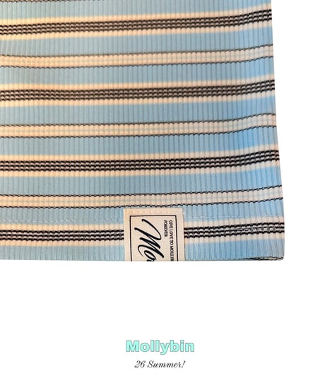 12[予約]Mollybin soda half pants