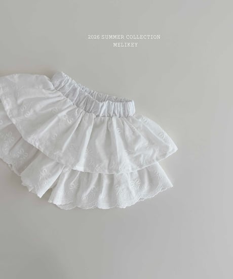 28[予約]melikey mimi skirt shorts