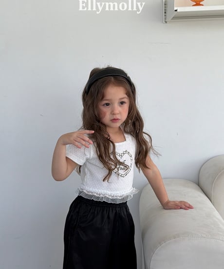 14[予約]ELLYMOLLY powder lace t