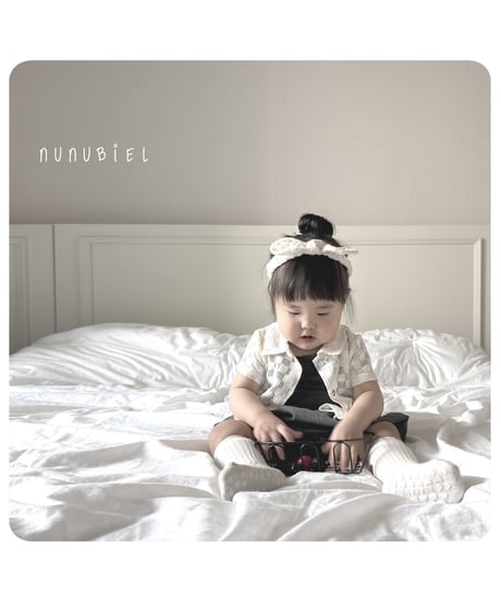 34[予約]nunubiel bebe quadrangle shirts