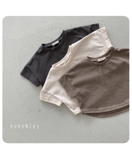 67[予約]nunubiel bebe marine t-shirt