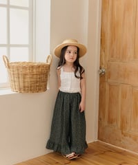 20[予約]mon Atelier flora frill pants