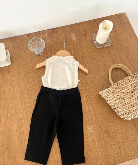 32[予約]ohho sagrak capri pants