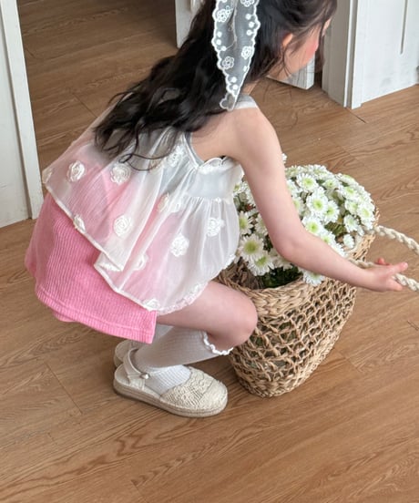 38[予約]ninibello flower blossoms bustier