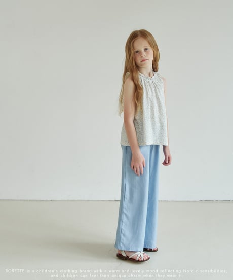 2[予約]ROSETTE arbel sleeveless t-shirt