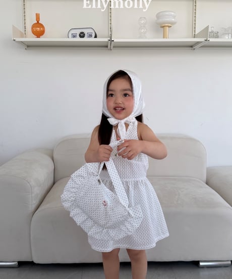 124[予約]ELLYMOLLY mini frill bag