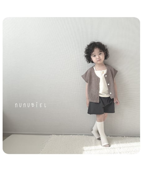 35[予約]nunubiel madeleine sleeveless