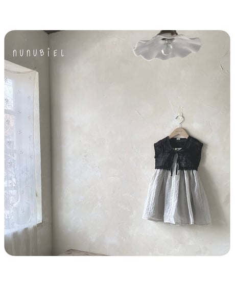 39[予約]nunubiel rose dress