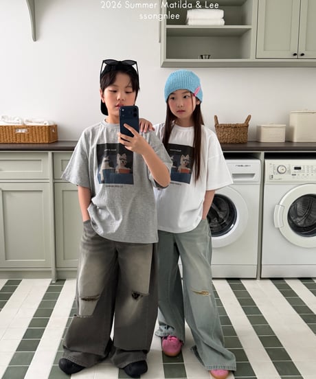 45[予約]matilda&lee cinema puppy tee