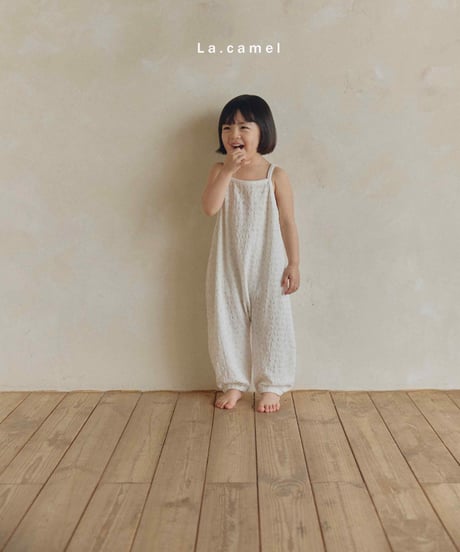 1[予約]La.camel lilly overall