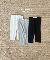 43[予約]merry go round 3/4 leggings