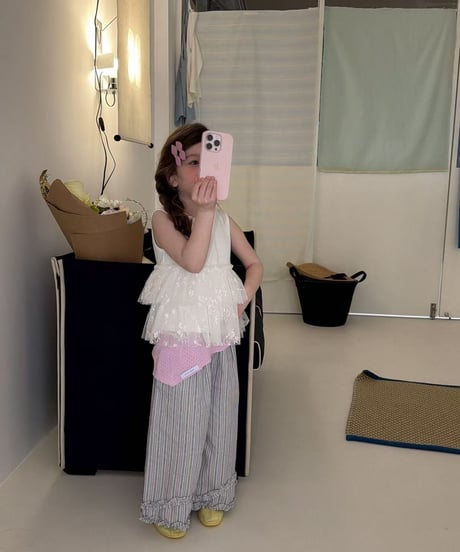 82[予約]aiai ace lace slit pants