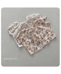 30[予約]nunubiel blossom blouse