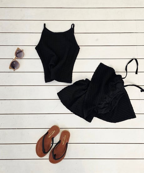 33[予約]mon Atelier wrap swimwear