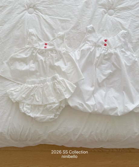 108[予約]ninibello bubble pop skirt bloomer(baby)