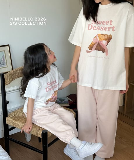 [即納]ninibello dessert short sleeve t-shirt(adult)