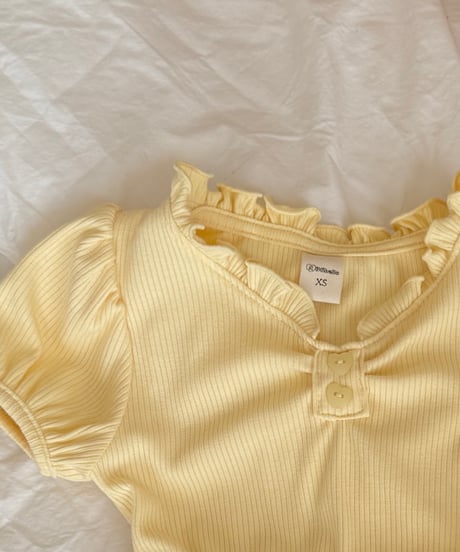 30[予約]ninibello shirred tutu tee