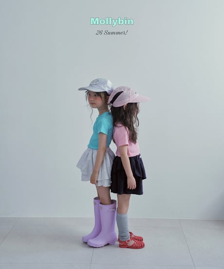 14[予約]Mollybin pony uneven skirt pants
