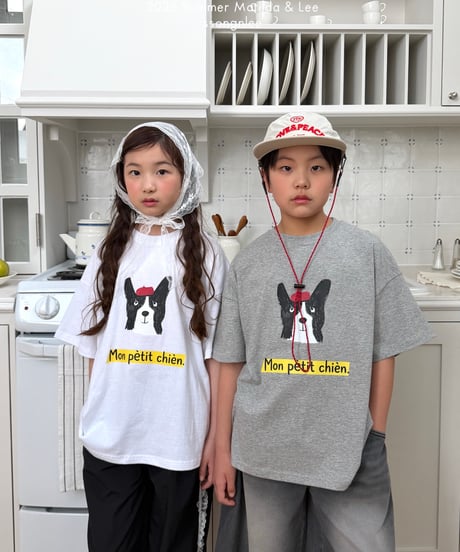 41[予約]matilda&lee petit dog tee