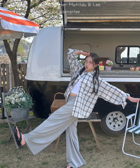 73[予約]matilda&lee cool wide pants