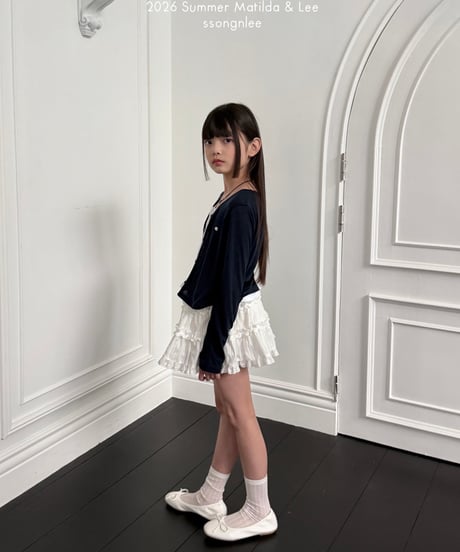 56[予約]matilda&lee pure lace skirt