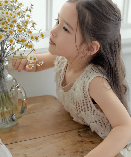 21[予約]Roa pure lace vest