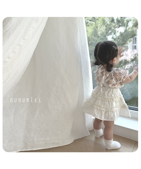 31[予約]nunubiel bebe blossom blouse
