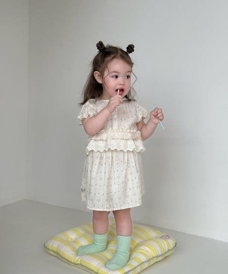37[予約]mydaughter layering frill dress