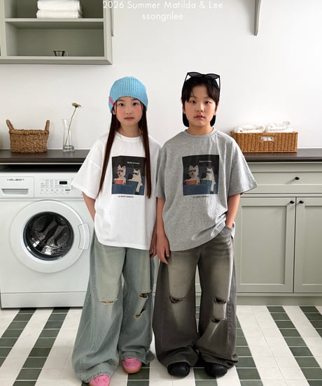 45[予約]matilda&lee cinema puppy tee