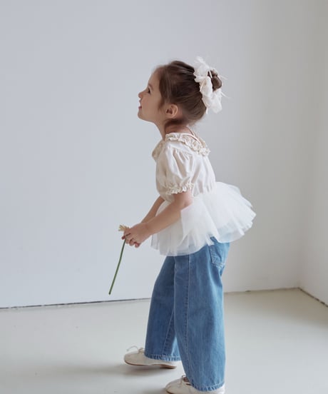 16[予約]momoann curved jeans