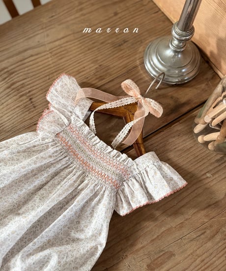 38[予約]marron sunset suit(6-18m)