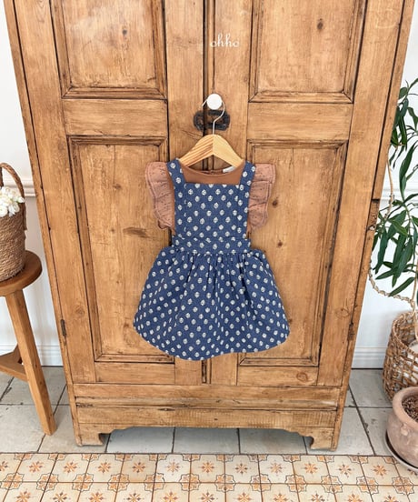 21[予約]ohho monet suspender skirt