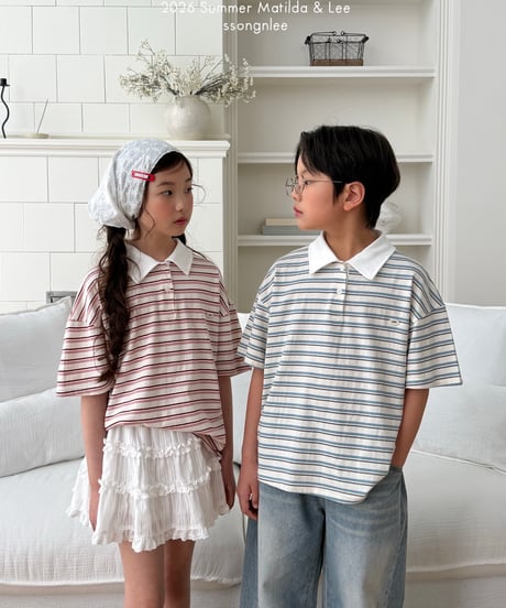 50[予約]matilda&lee jelly collar tee