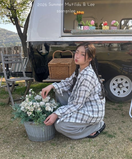 86[予約]matilda&lee summer plaid shirt