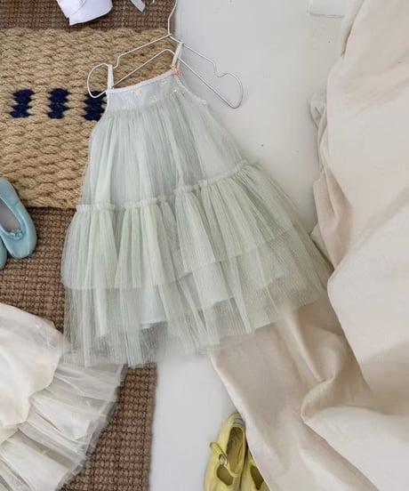 17[予約]aiai mint tutu dress