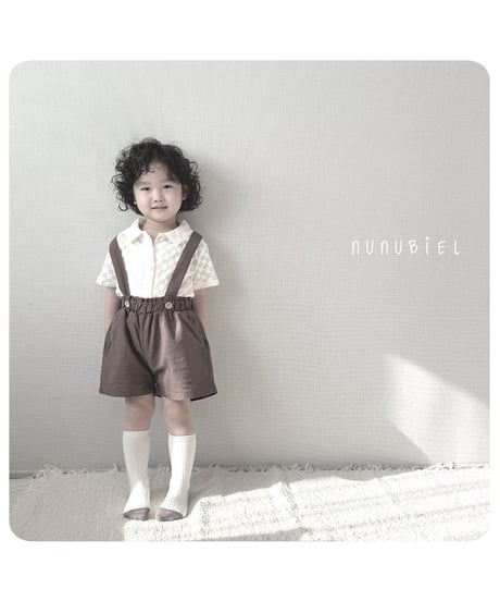 33[予約]nunubiel quadrangle shirts