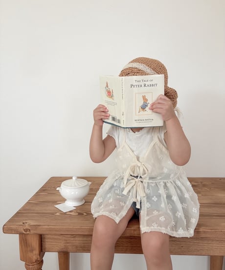 [即納]solana original Floral mist bustier(kids&mom)