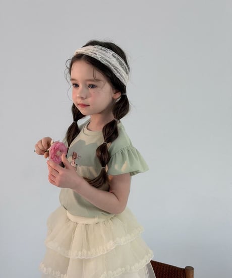 32[予約]aiai cream sasha skirt
