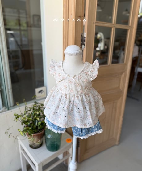 63[予約]marron anna blouse(XS-L)