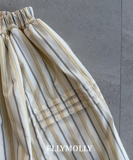 51[予約]ELLYMOLLY blanche long skirt