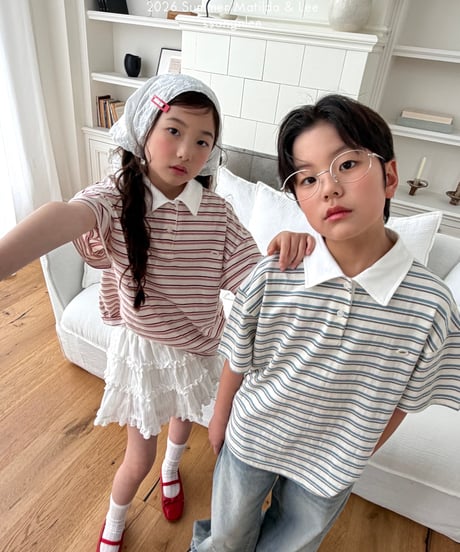 50[予約]matilda&lee jelly collar tee