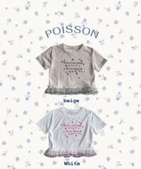 8[予約]poisson bloom puff tee