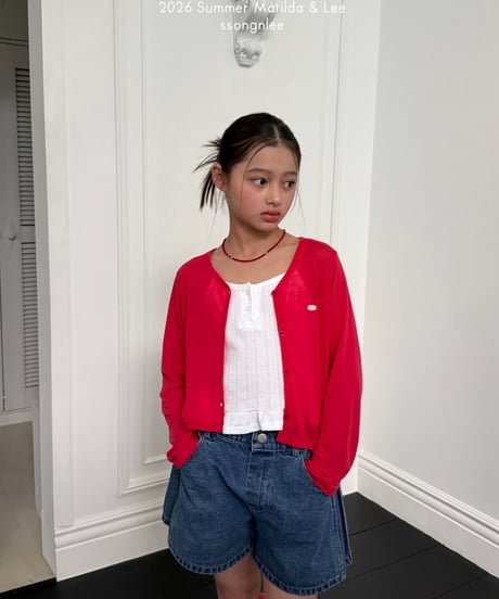 4[予約]matilda&lee frill camisole
