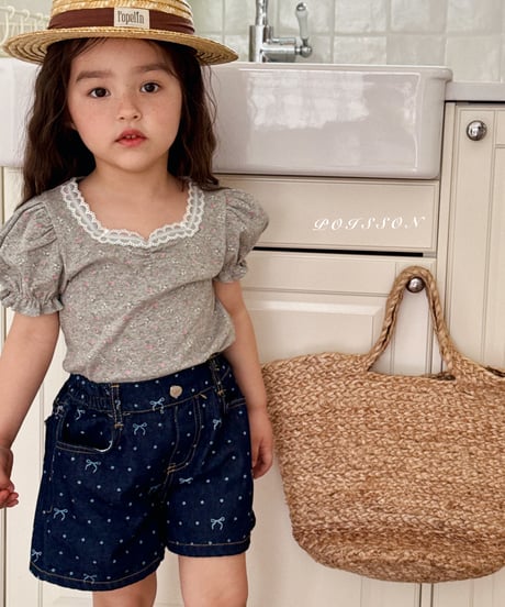 13[予約]poisson sweet dot denim