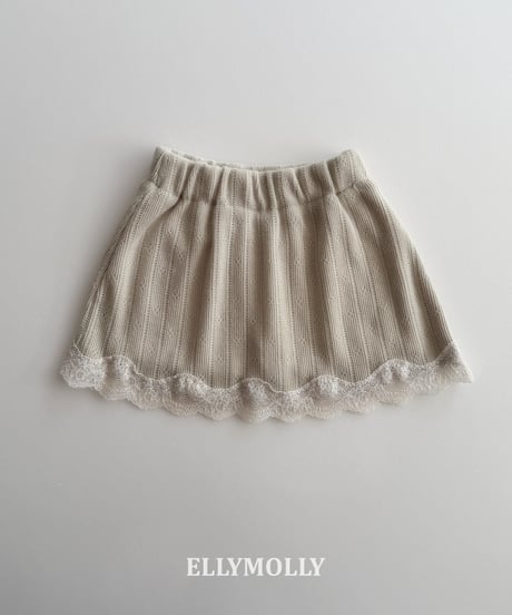 244[予約]ELLYMOLLY emily eyelet sk